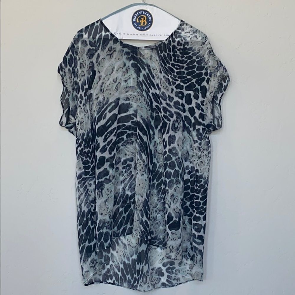 Show Me Your Mumu Leopard Tunic/Cover Up